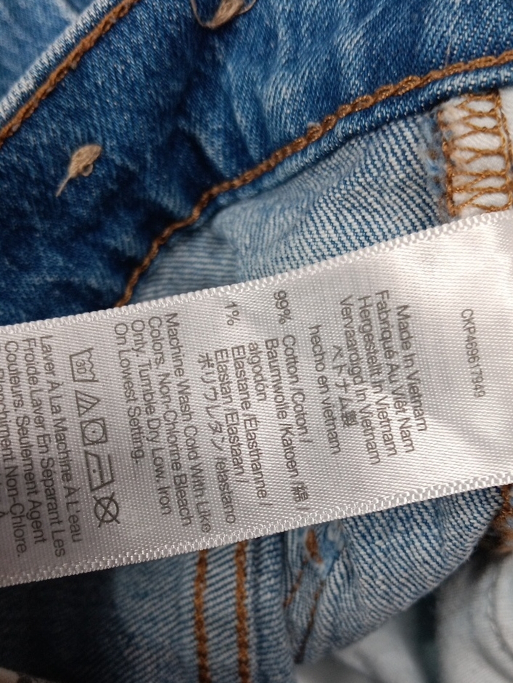 Madewell The Perfect Vintage Wide Leg Crop Jeans Womens Size - Picture 10 of 10